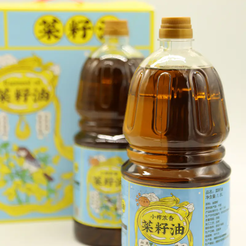 菜籽油1.8L瓶装